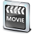 File Movie Clip Icon